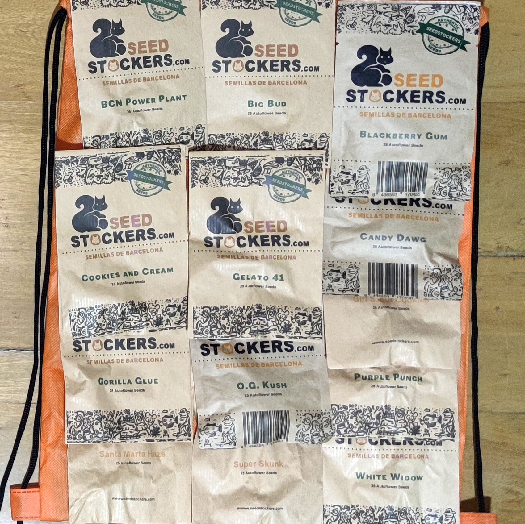 LOTE - Seedstockers Automaticas Packs de 25 Semillas (próxima subasta)