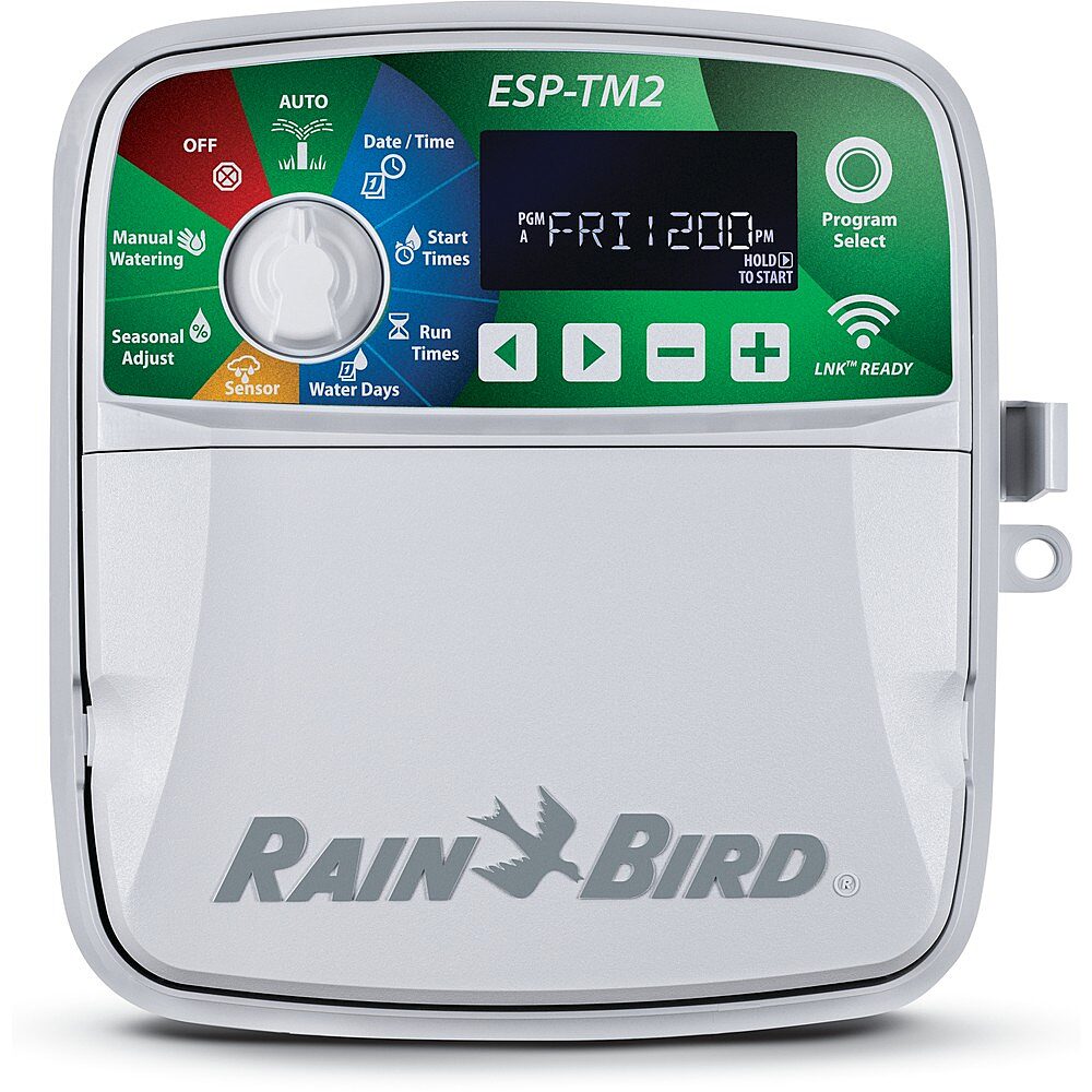 Rain Bird Controlador de Riego Exterior de 6 Estaciones (ESP-TM2)